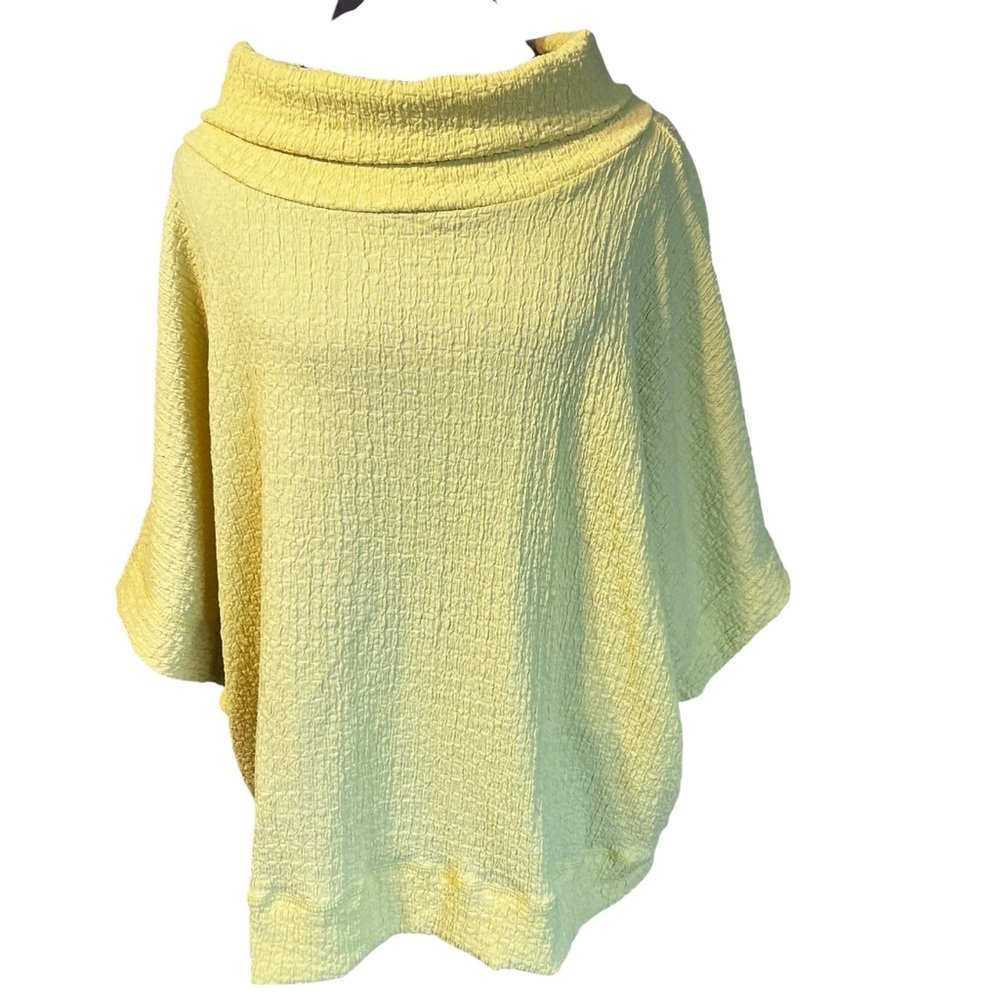 Inoah Lagenlook Citrine Tunic Top 2X